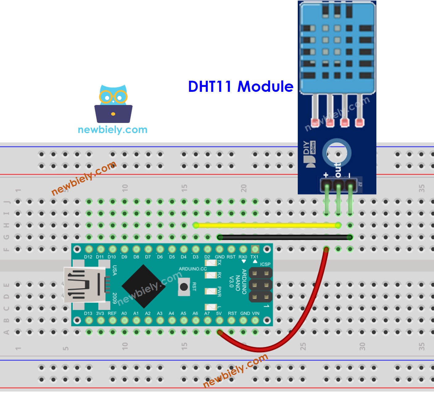 ARDUINO DHT11 HUMEDA DE AIRE